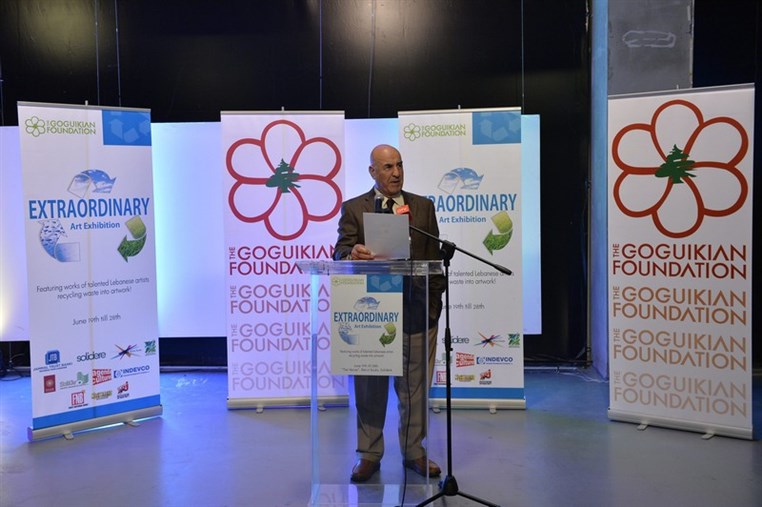Goguikian Foundation launches Extraordinary Art Exhibition recycling project
